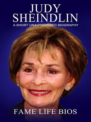 cover image of Judy Sheindlin a Short Unauthorized Biography